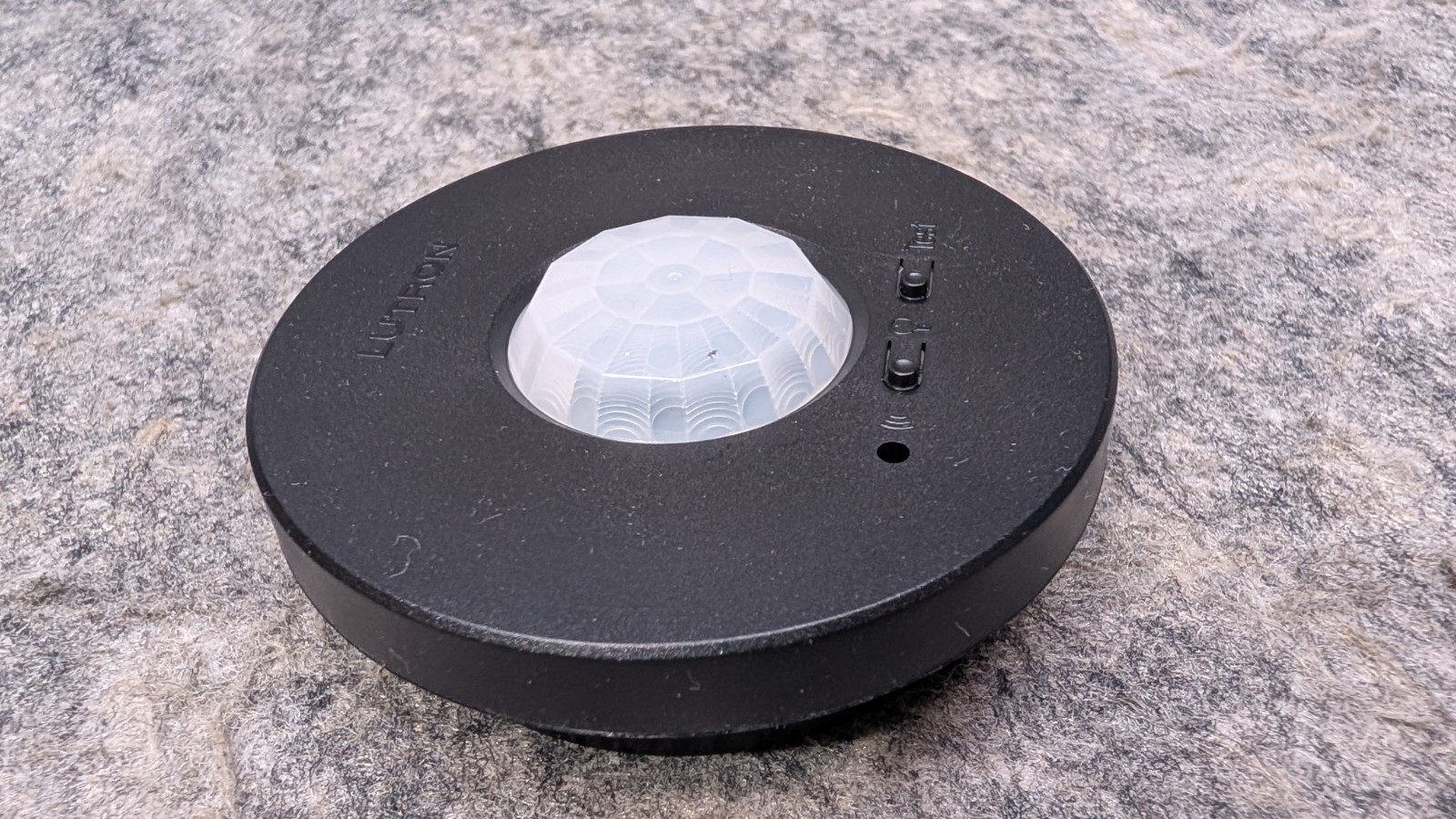 Lutron LRF2-OCR2B-P-BL (Black) Passive Infrared Ceiling Occupancy/vacancy Sensor