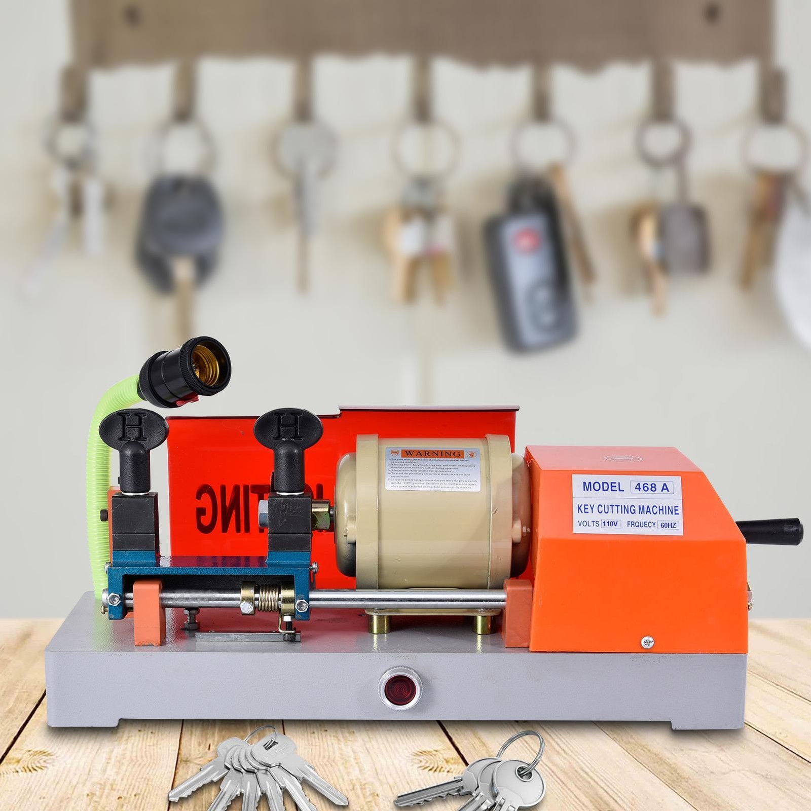 Key Cutting duplicating Machine Cutter Car Key Copier Locksmith Tools New--