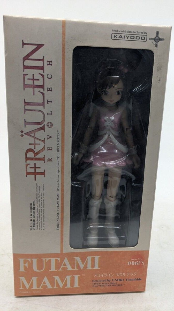 A) Kaiyodo Idol Master Fraulein Revoltech #006FS Futami Mami Snow Strawberry NIB