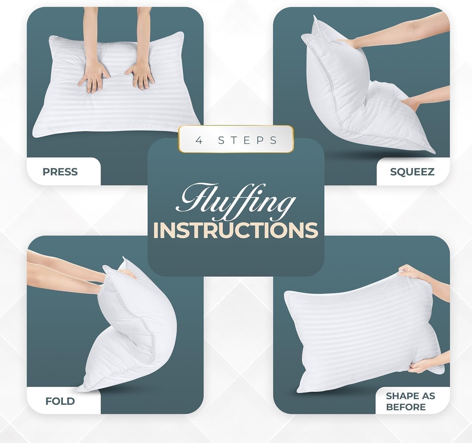 Utopia Bedding Premium Hotel Quality Bed Pillows Cooling, Plush Support for...