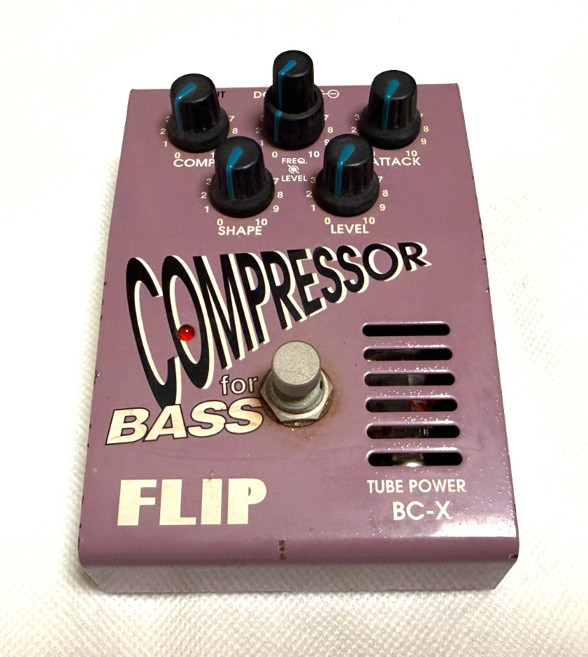 Guyatone FLIP BC-X Compressor for Bass Effect Pedal Made in Japan