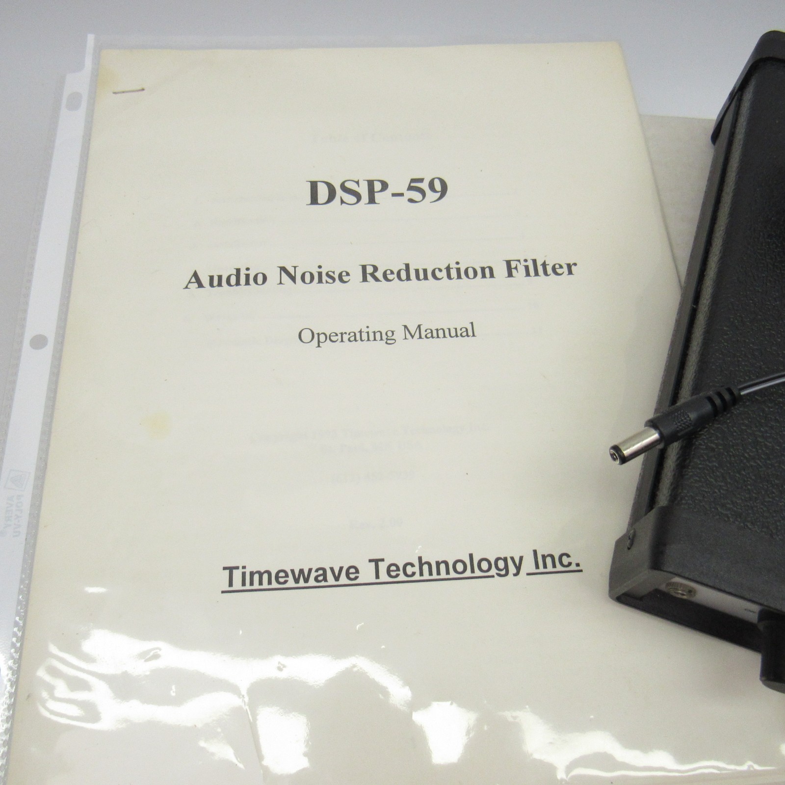 Timewave DSP-59 Ham Radio Audio Noise DSP Filter
