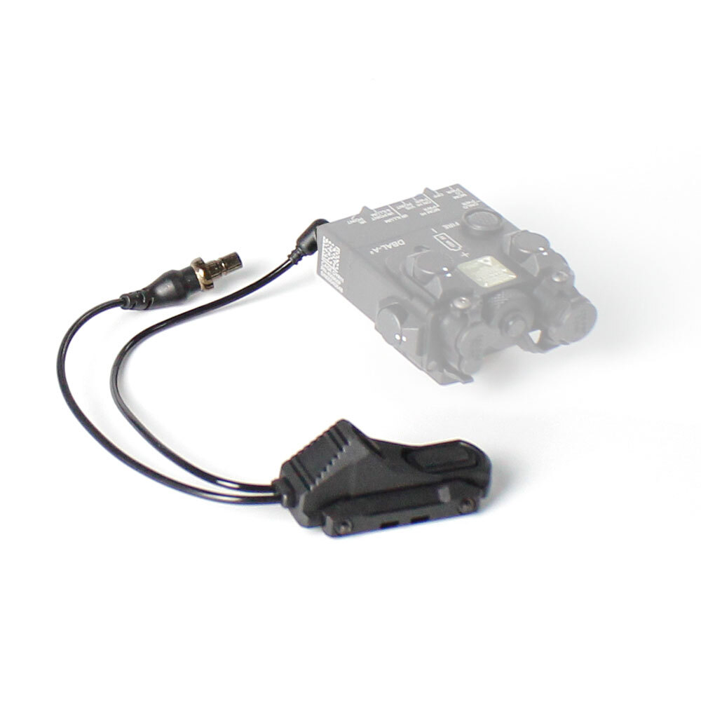 Tactical Remote Button Switch Light Switch For Flashlight Laser - 3.5mm & Crane