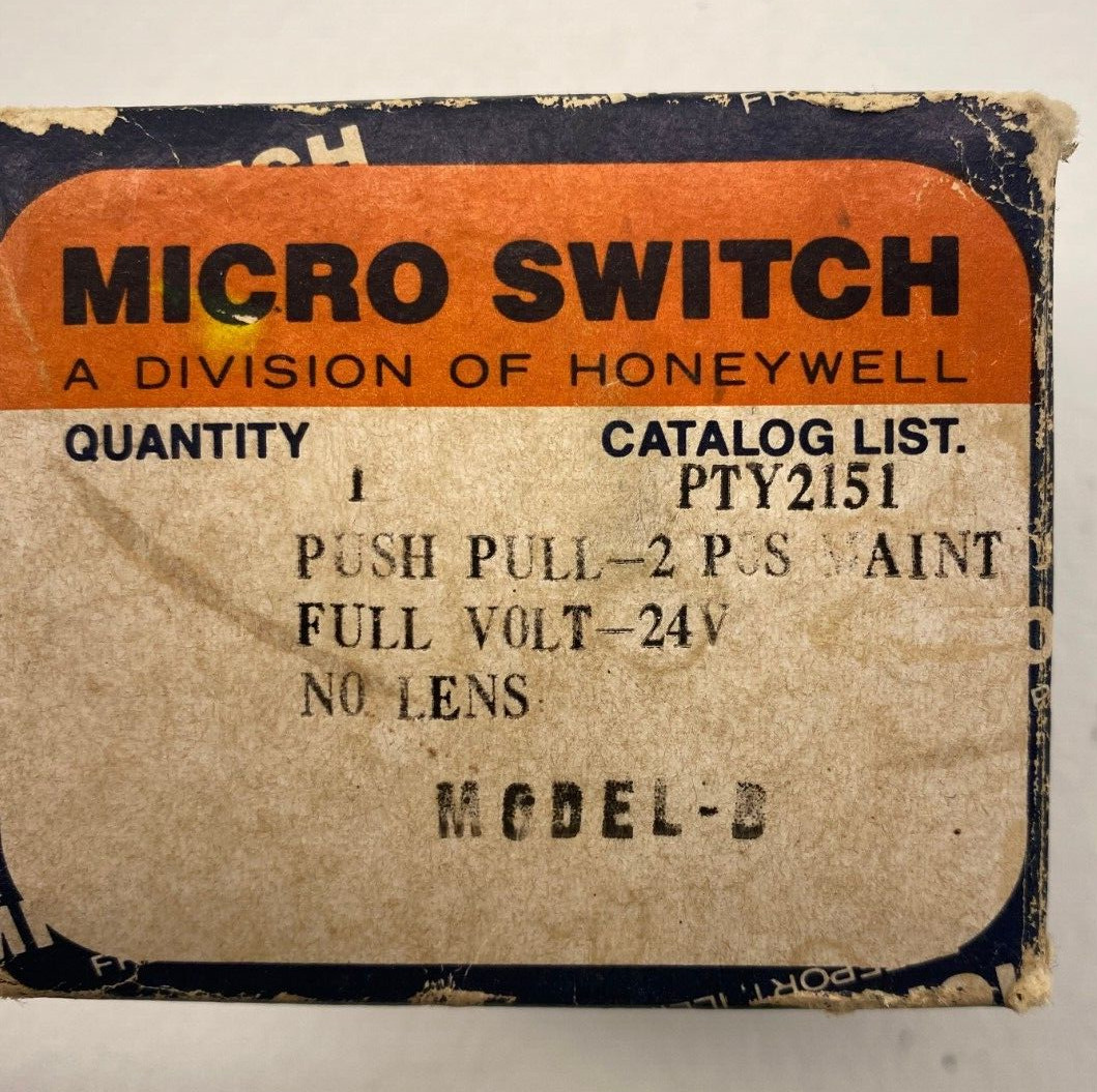 Micro Switch PTY2151 Illuminated