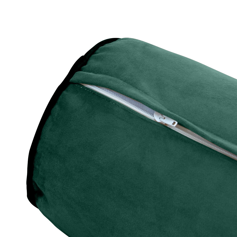 STYLE V2 TwinXL Velvet Contrast Indoor Daybed Mattress Pillow |COVER ONLY| AD317