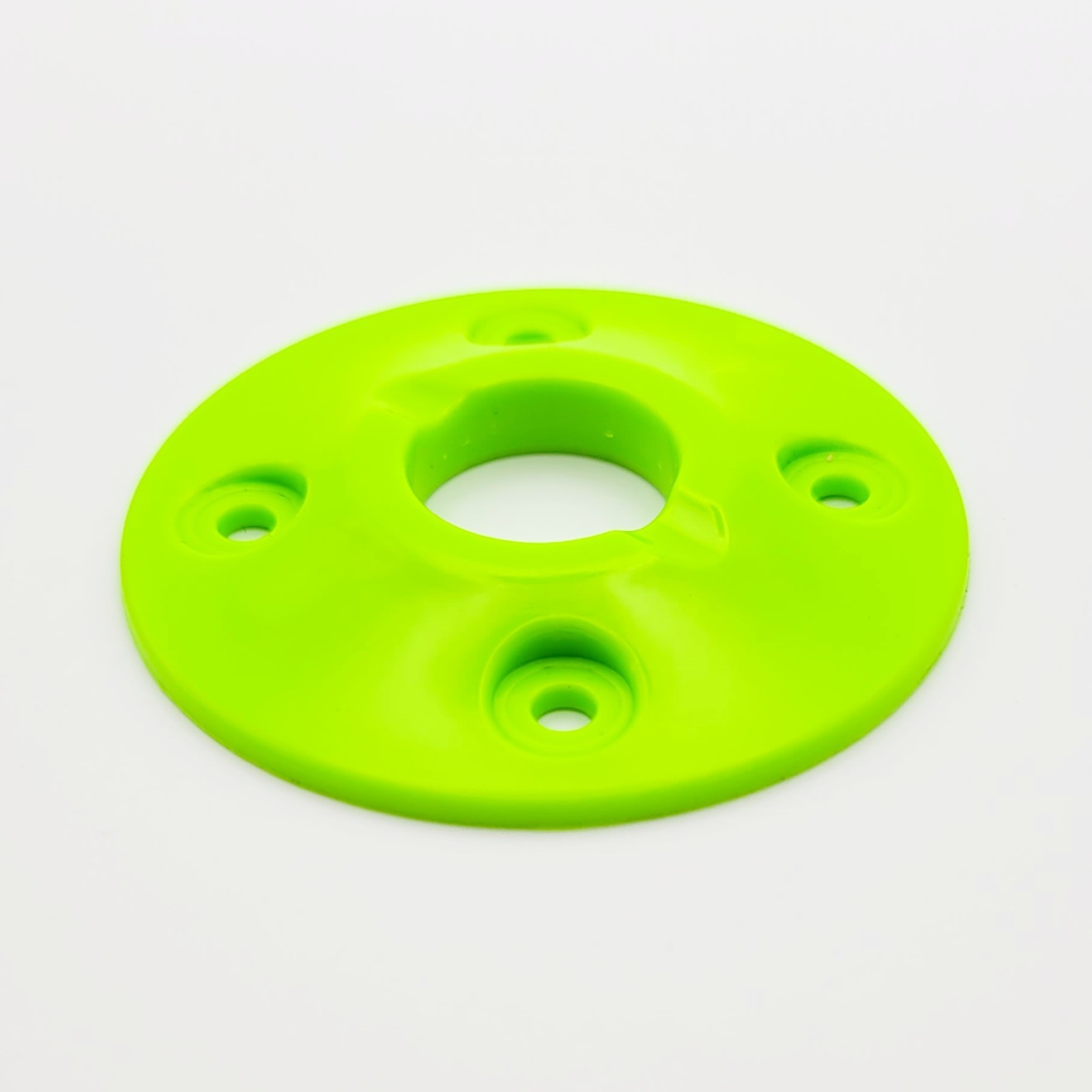 Southwest Injection Mold Hood Pin Scuff Plates - FLO-GREEN