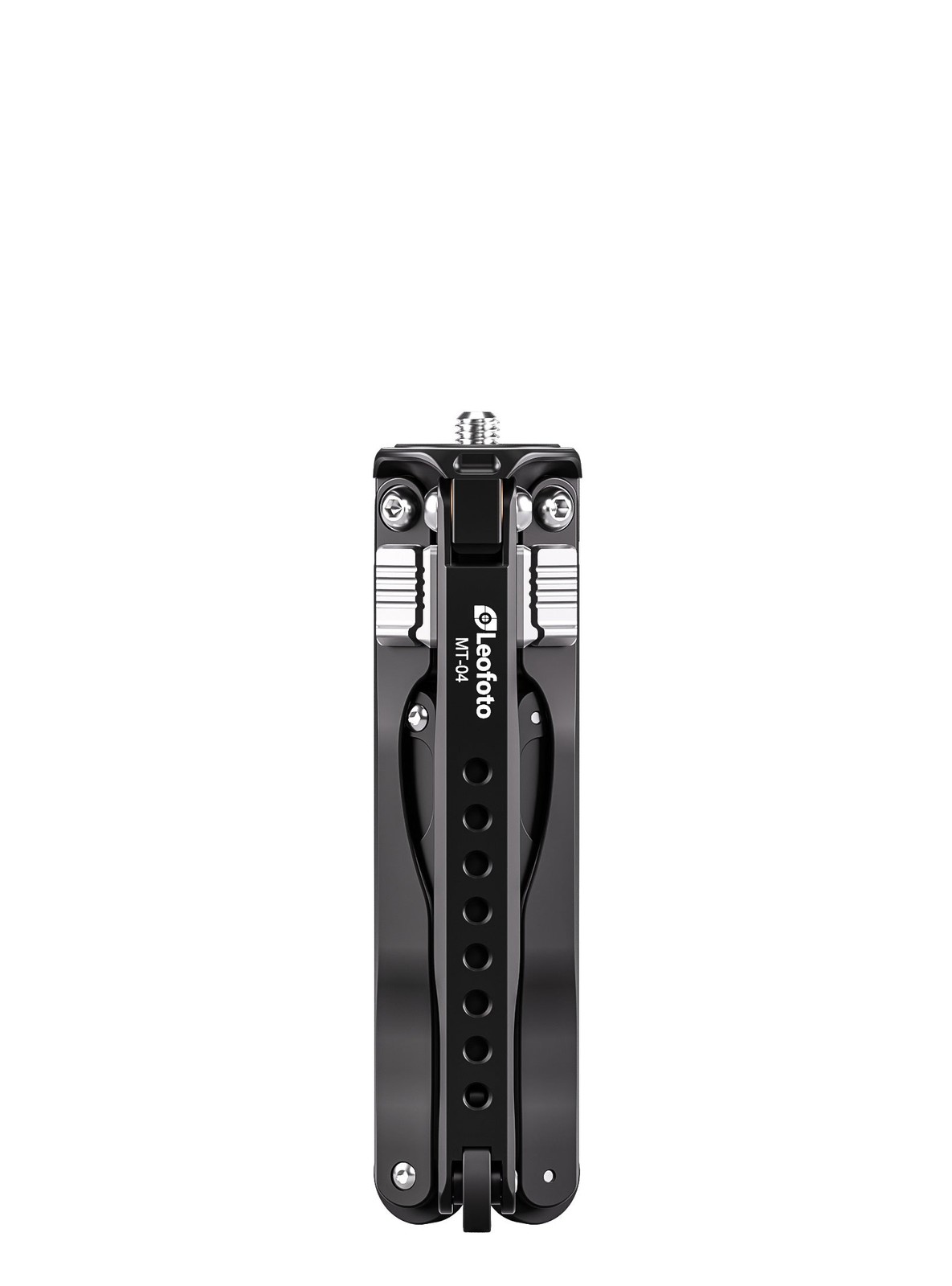 Leofoto MT-04 Upgraded Folding Aluminum Mini Tripod with Bag