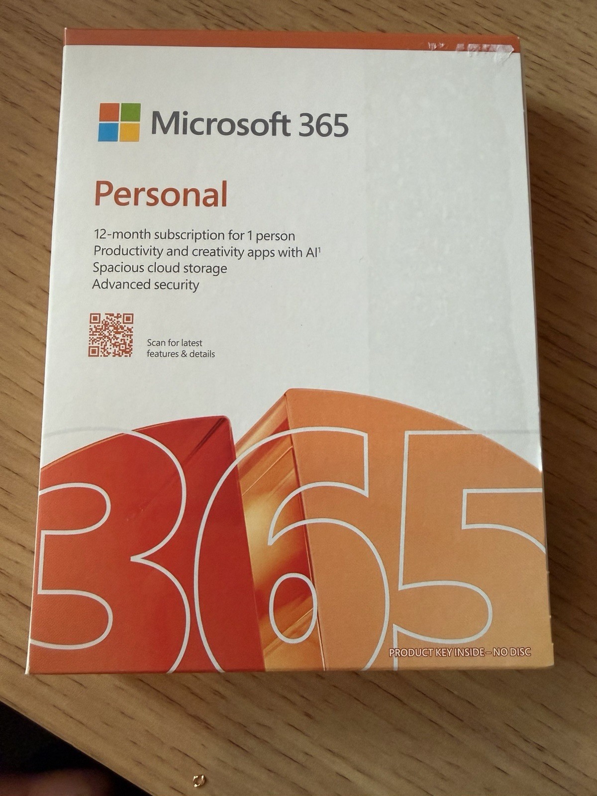 Microsoft 365 Personal 12 Month Subscription For 1 Person
