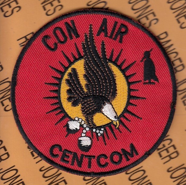 USAF Air Force CON AIR Central Command CENTCOM ~3.75" patch c/e