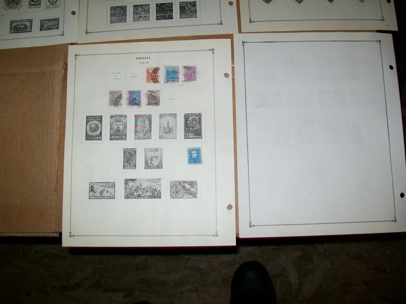 1916 - 1948 Brazil Stamp Sheets Lot 78