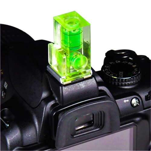 Two Axis Hot Shoe Spirit Bubble Level for Camera Canon/Nikon/Sony/Olympus USA