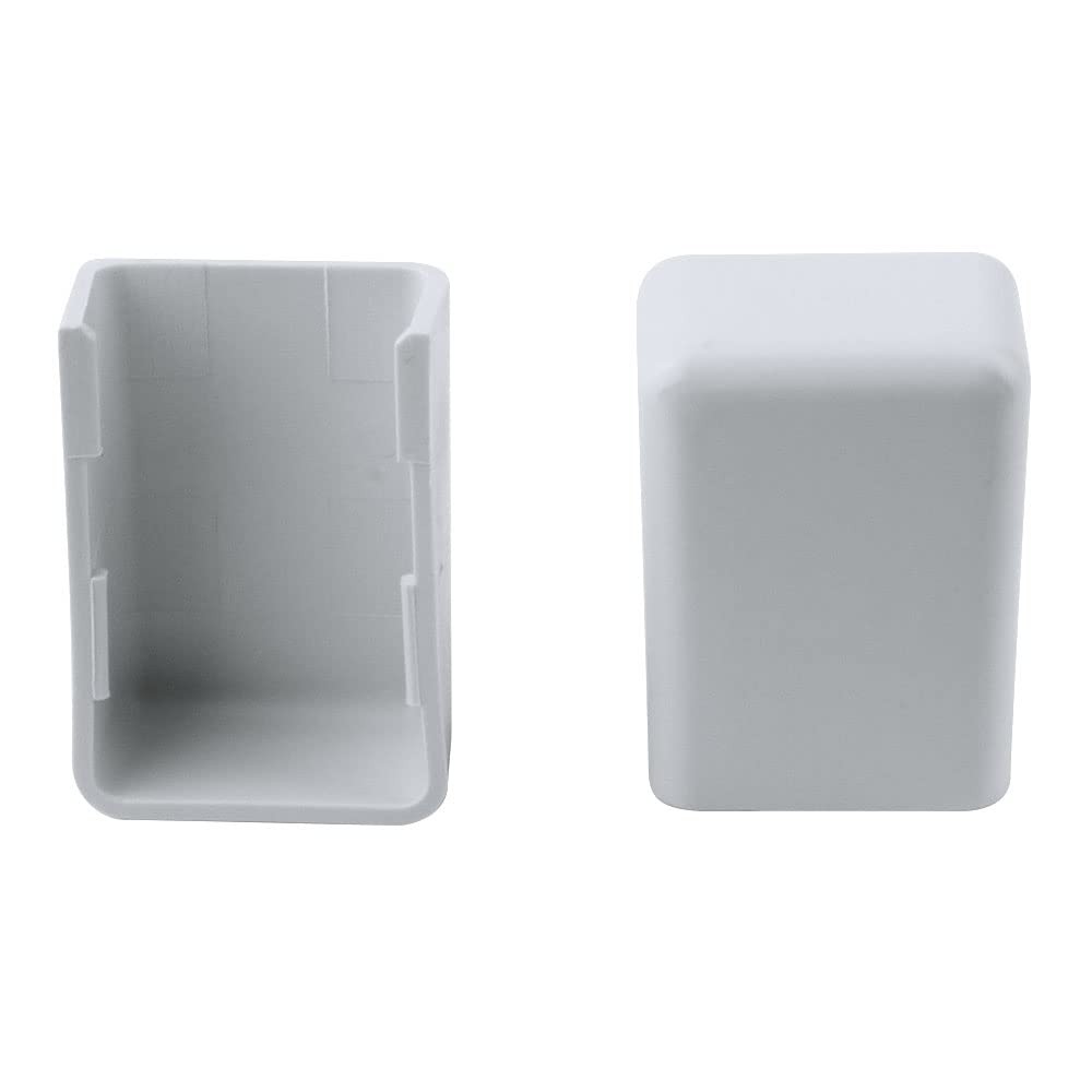 Construct ™ 5 Pack of Raceway End-caps 1.38in (White)