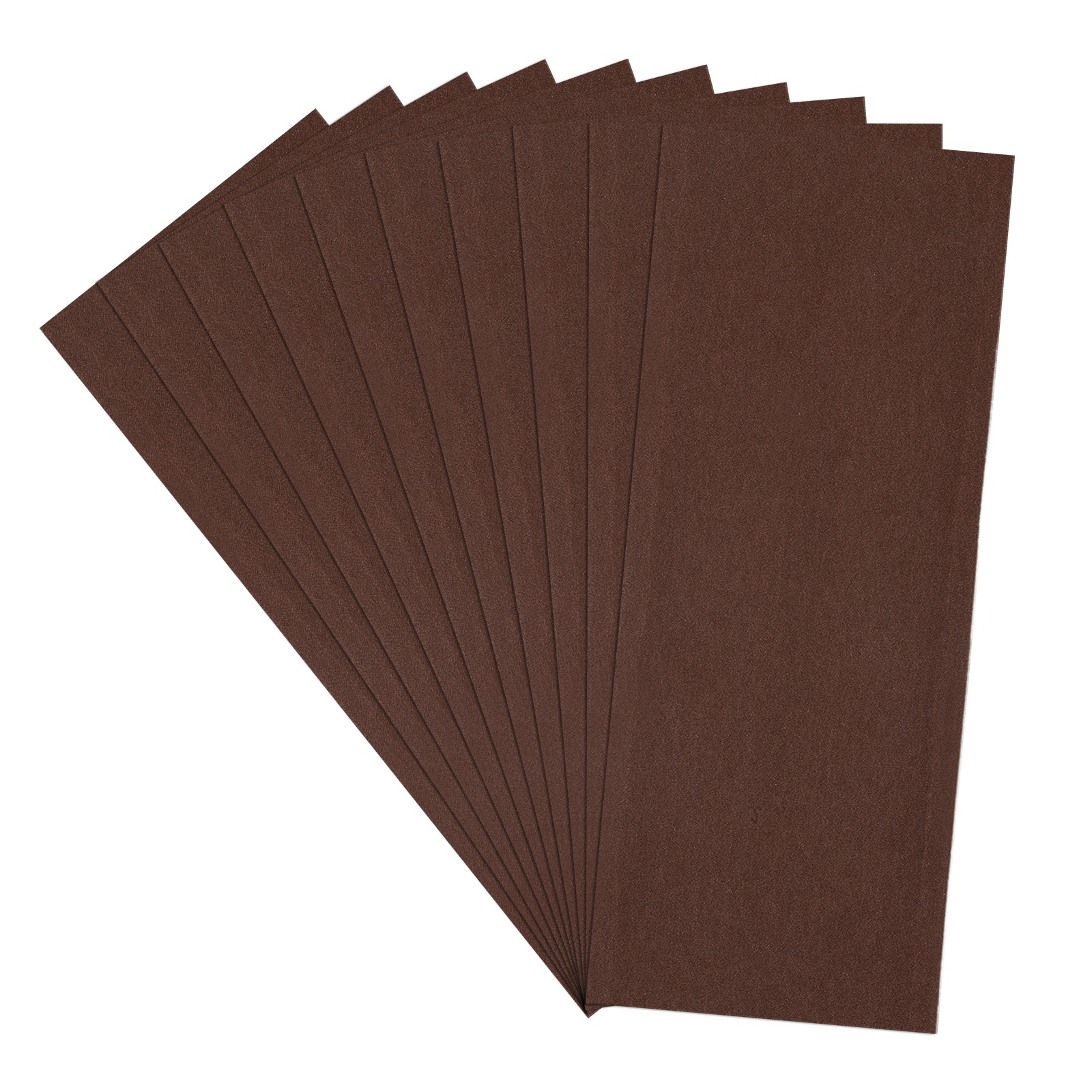 10 Pcs 1000 Grit Dry Sandpapers, 3.6 x 9 Inch Sand Papers, Red