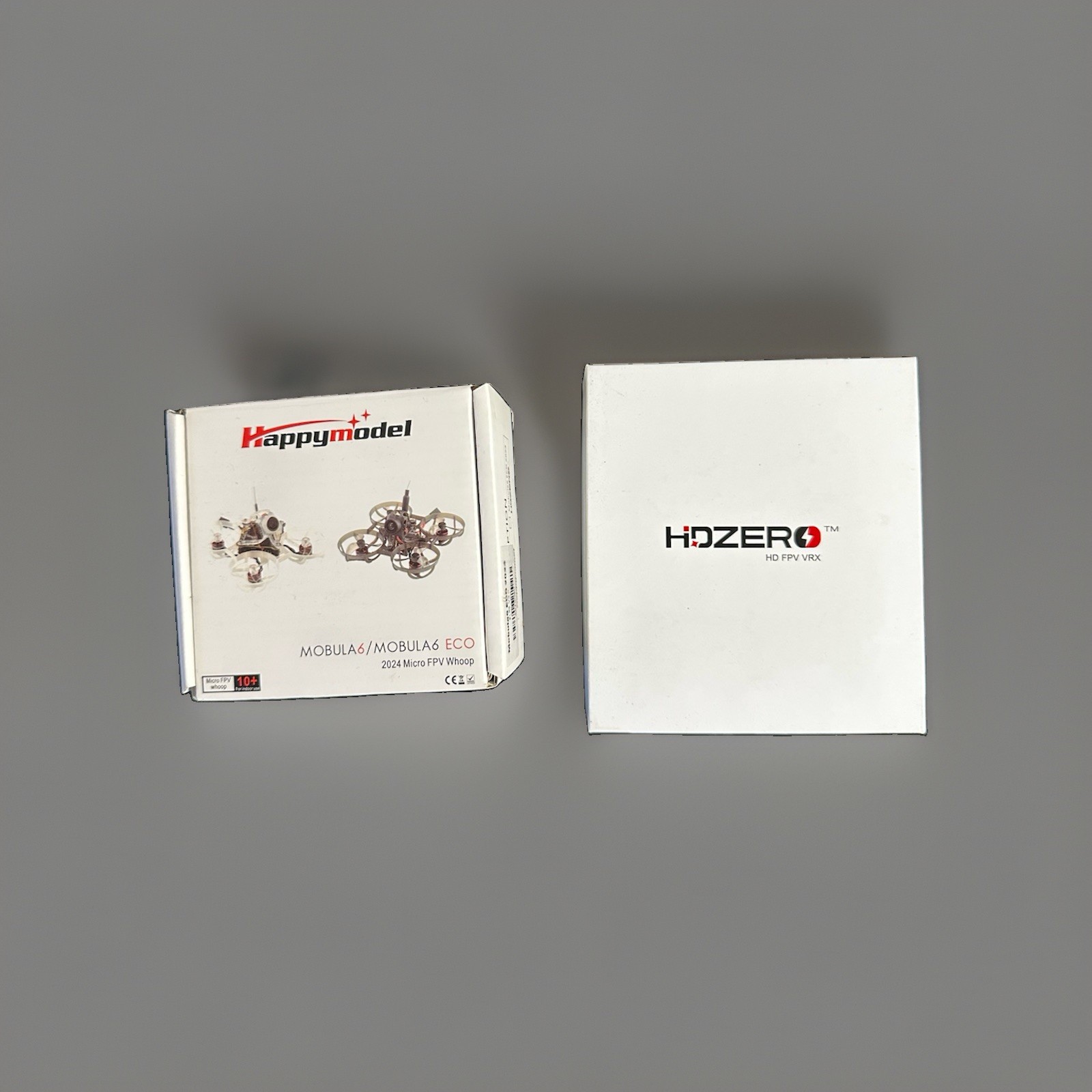 Hdzero VRX & Happymodel Mobula 6 HD Digital Tiny Whoop Bundle(Used Once)