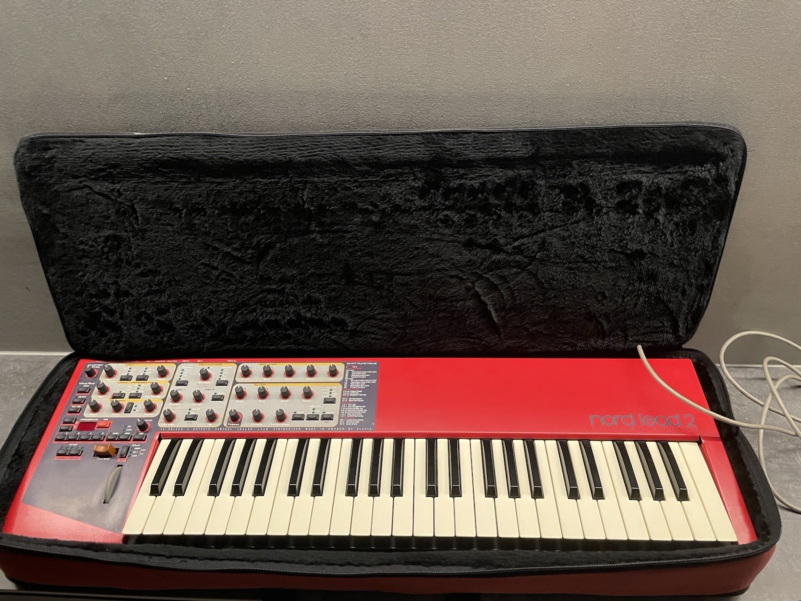 Clavia Nord Lead 2 USA Voltage(European Possible) With Original Padded Soft Case