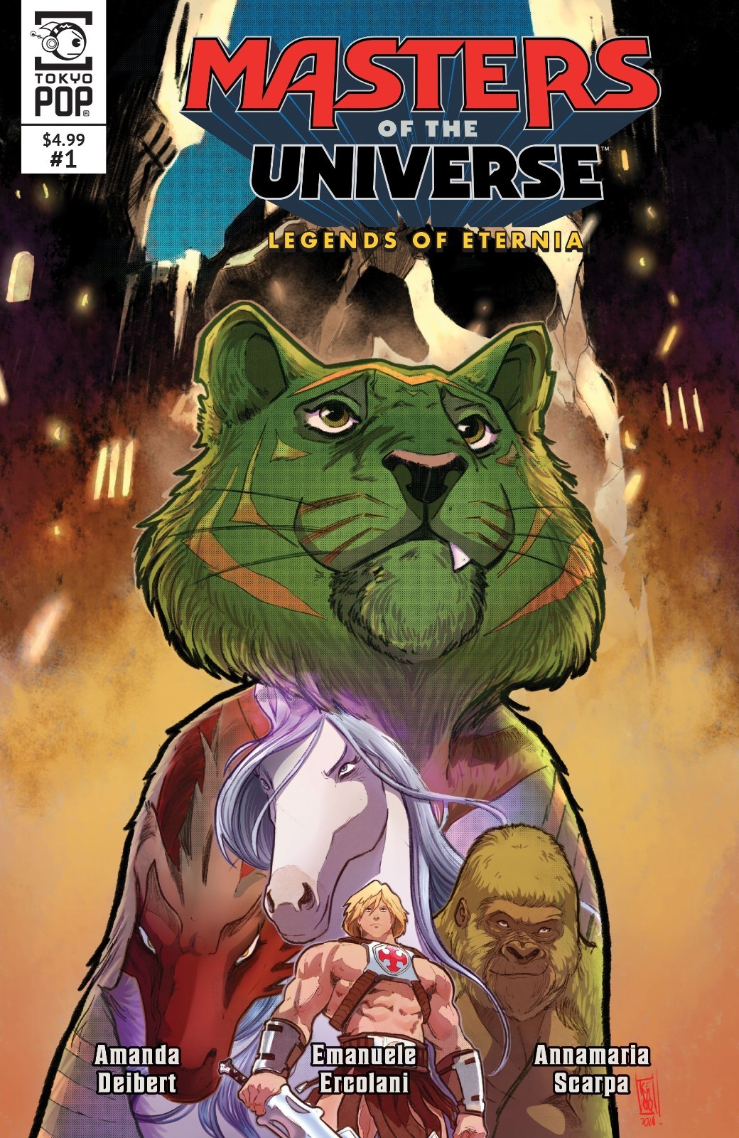 Masters of the Universe Legends of Eternia #1 Cover A Tokyopop NM