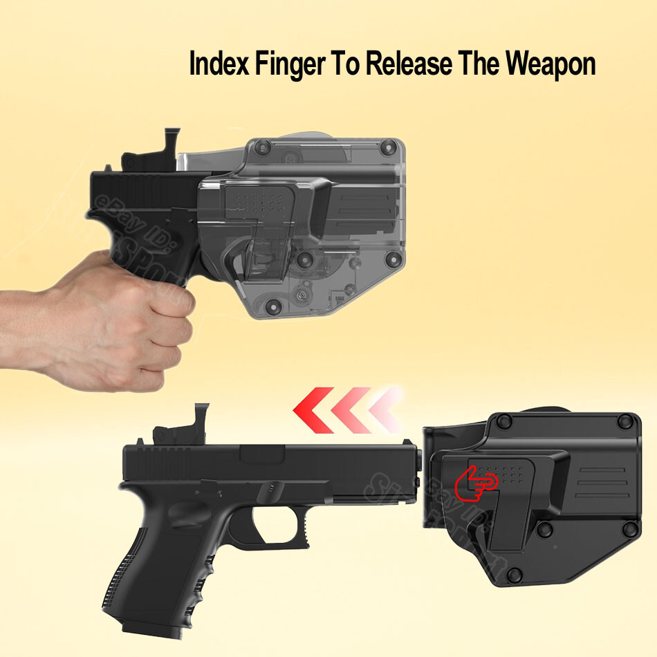 IPSC Holster OWB For Ruger American Standard Compact Pro 40 45 PC Charger P345