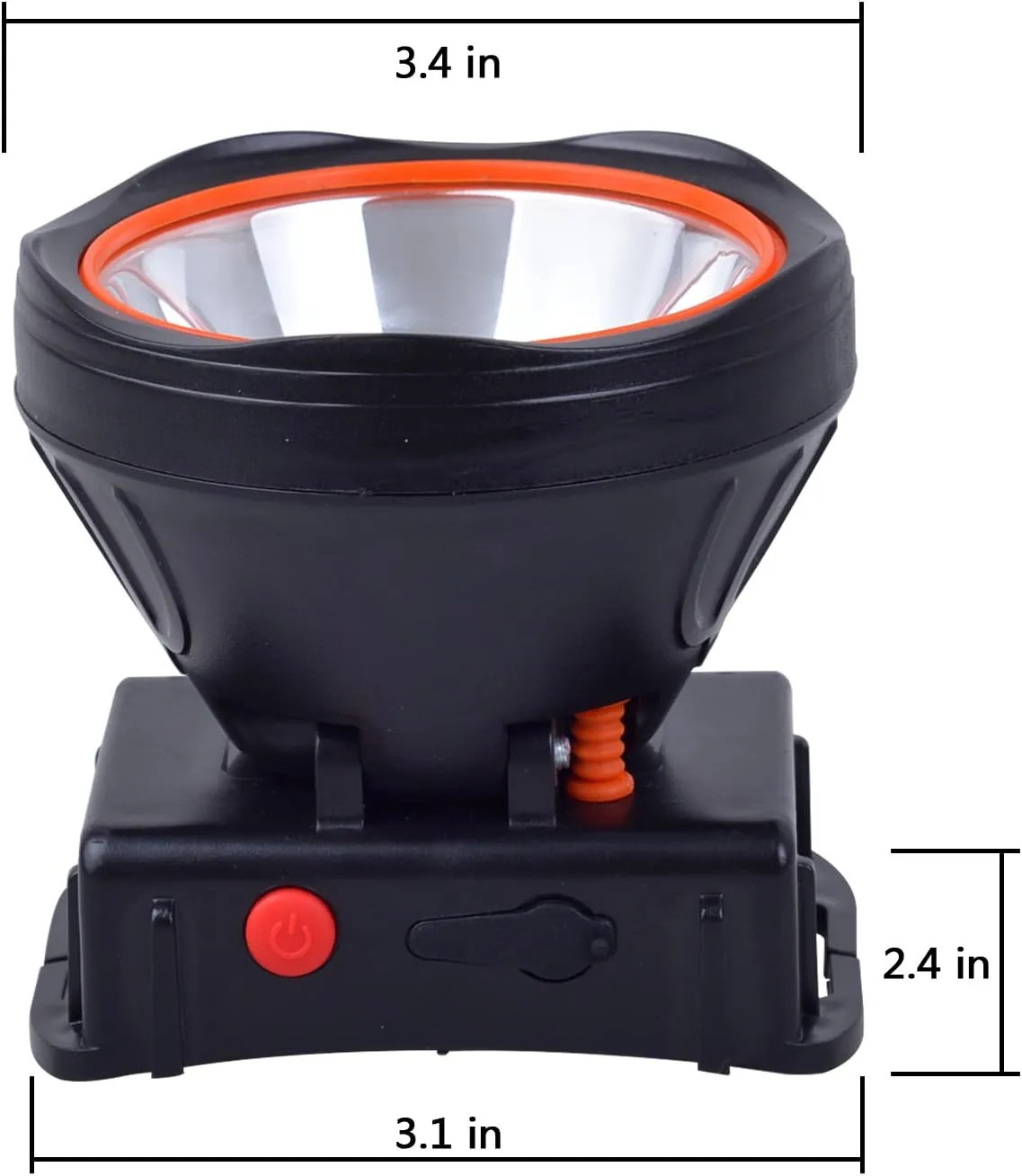 Super Bright LED Rechargeable Headlamp Flashlight For Camping Hiking Mining F...