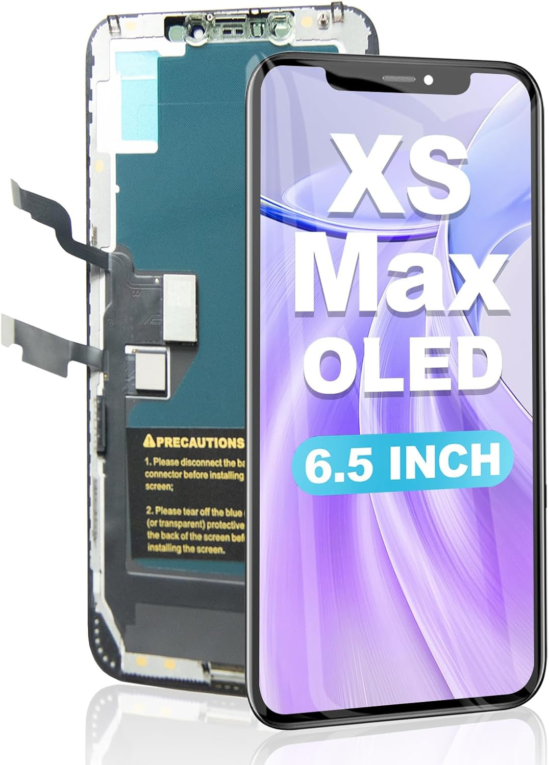 for Iphone XS MAX Screen Replacement OLED [NOT LCD] 6.5 Inch Display FHD Digitiz