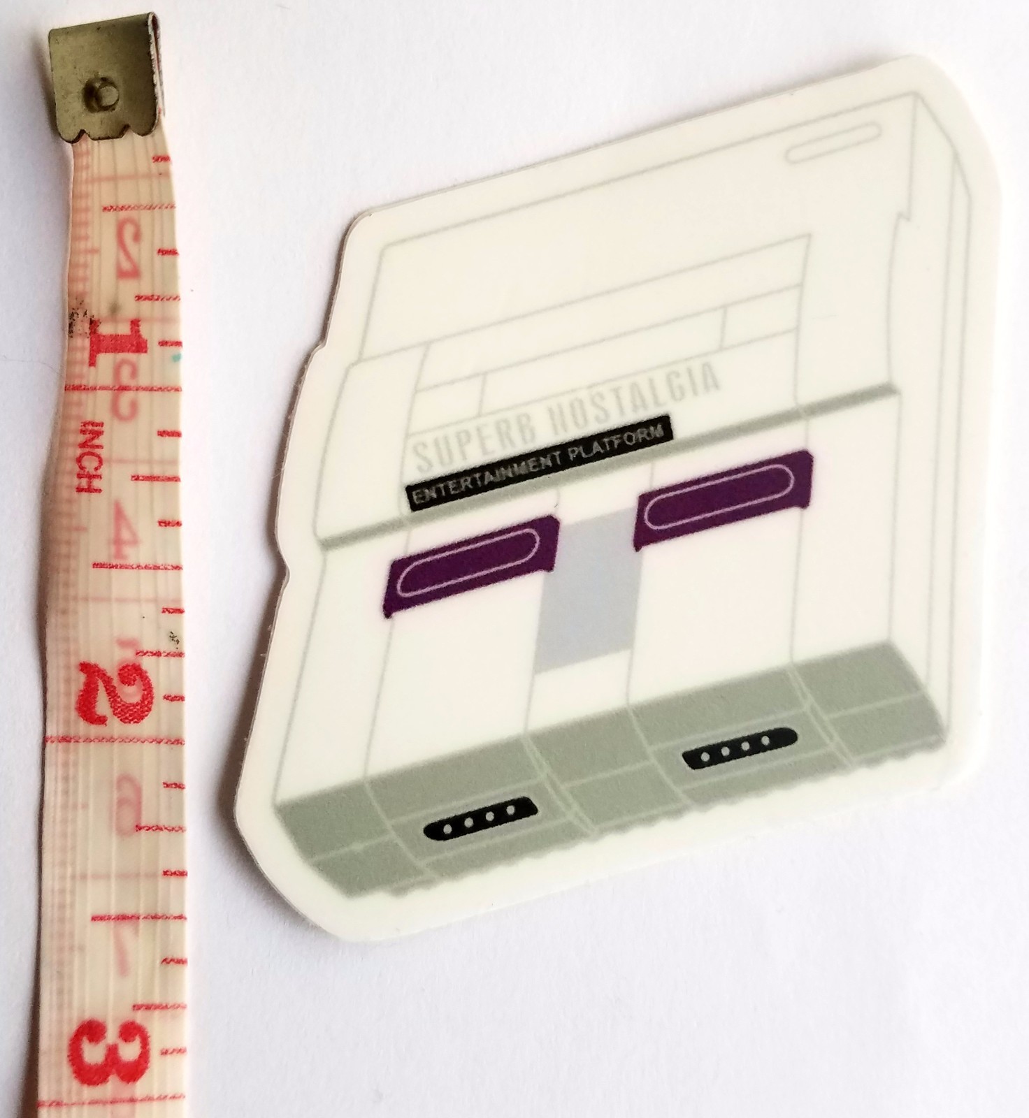 Super Nintendo (Nostalgia) Console Vinyl Sticker