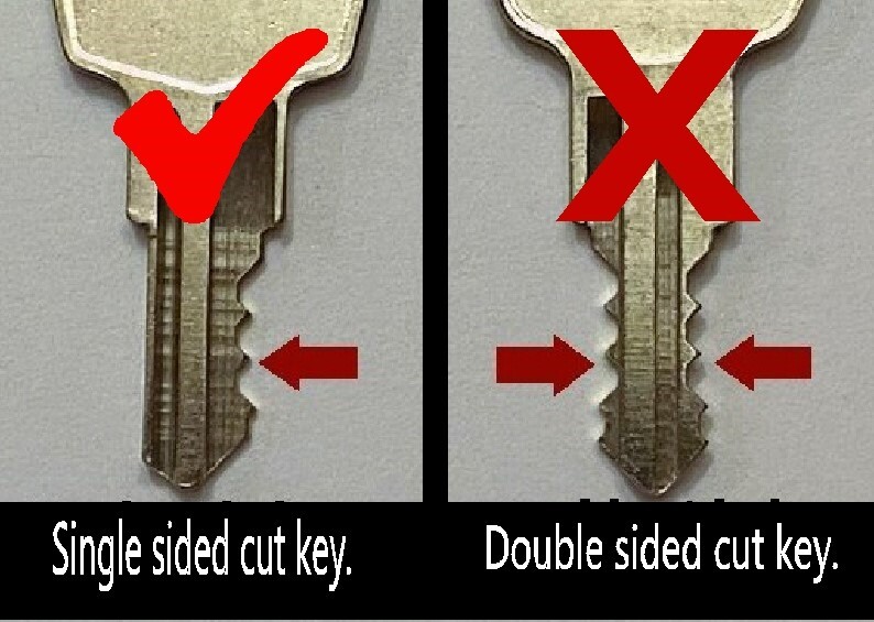 UWS Toolbox Keys Tool Box Spare Replacement Keys Cut to Code CH501-CH510