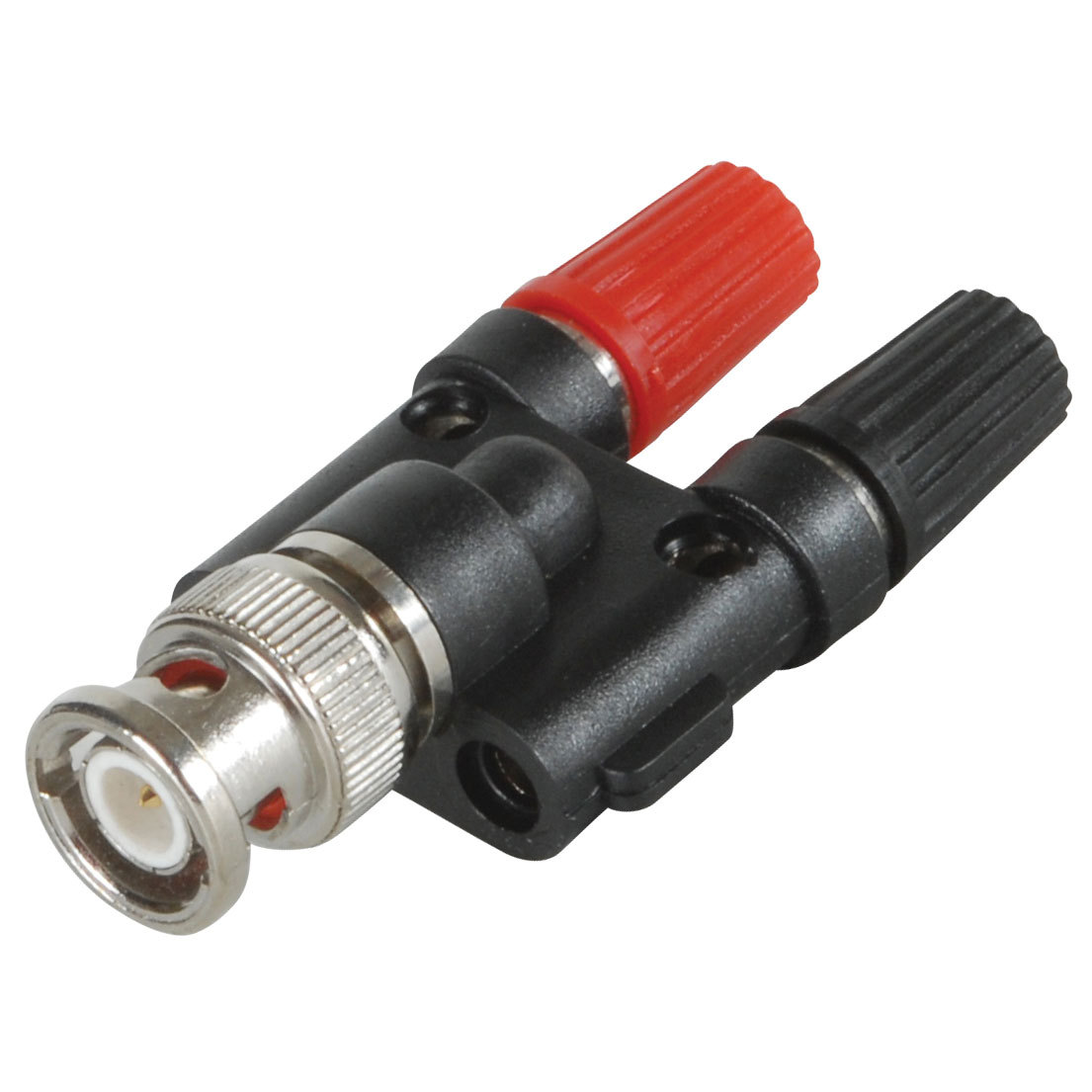 BNC Male To Dual Binding Posts Adapter