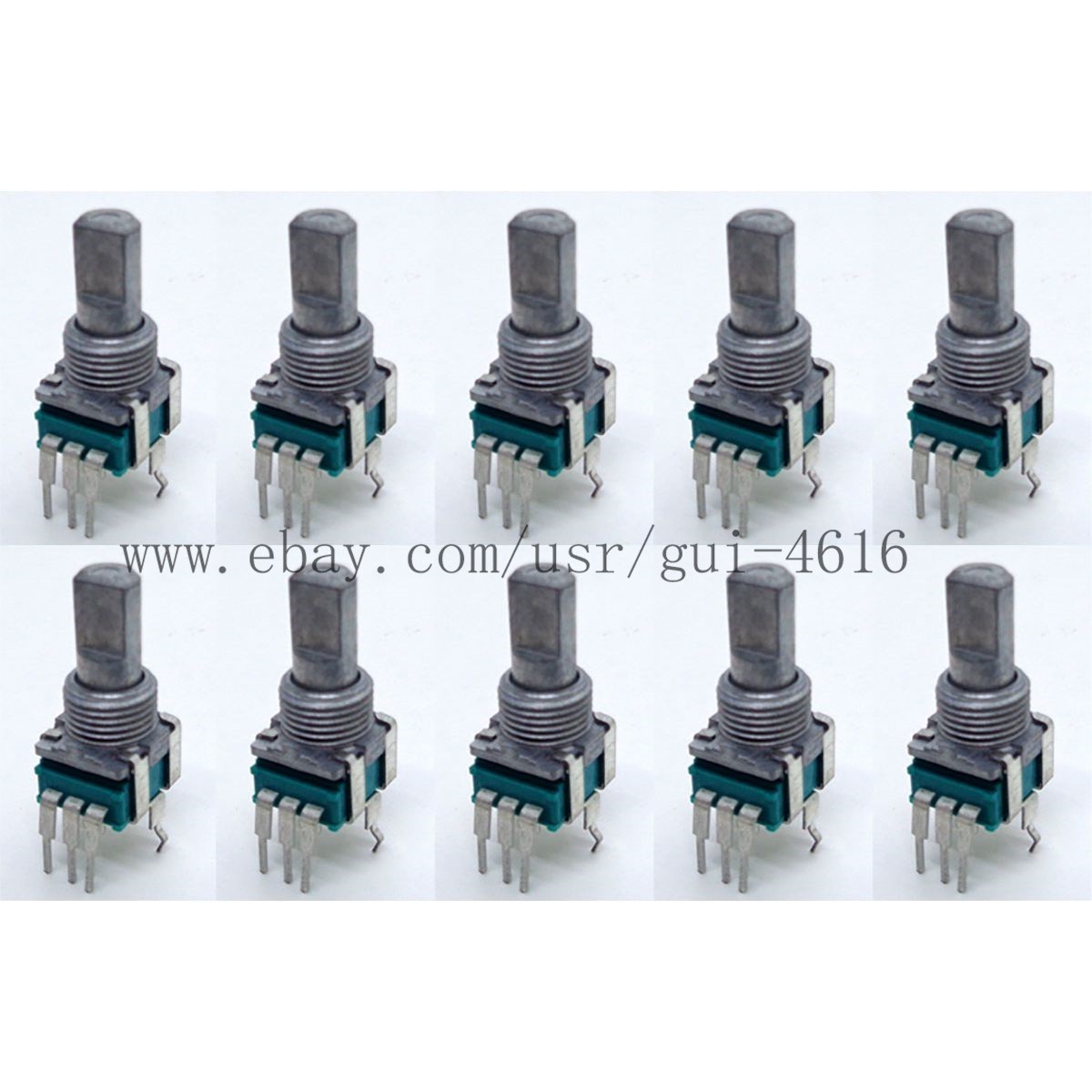 10pcs EQ Knob DCS1116 For Pioneer XDJ-RX RX2 RZ SZ 15MM  Shaft Height