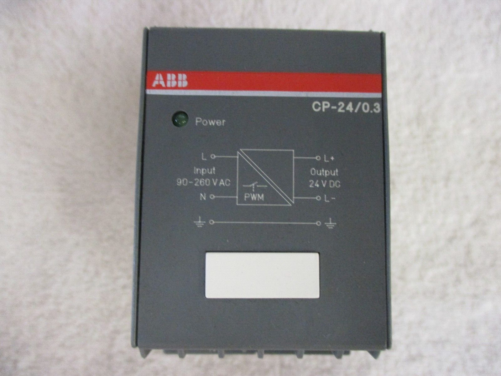ABB Switching Power Supply  CP-24/0.3       1SVR423418R2000