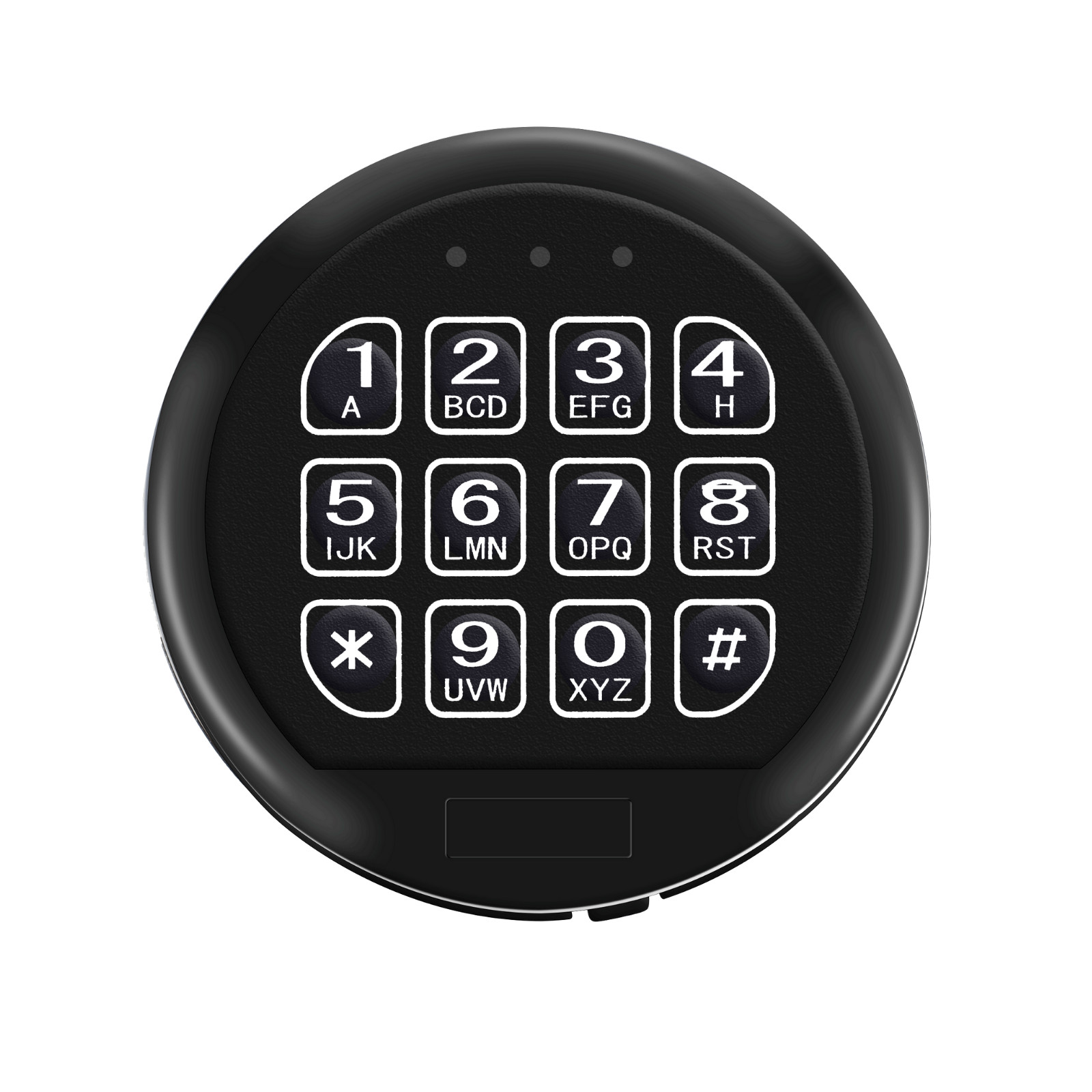 Black Keypad DIY Gun Safe Lock for Stack-On Elite / Electronics Replace Lock