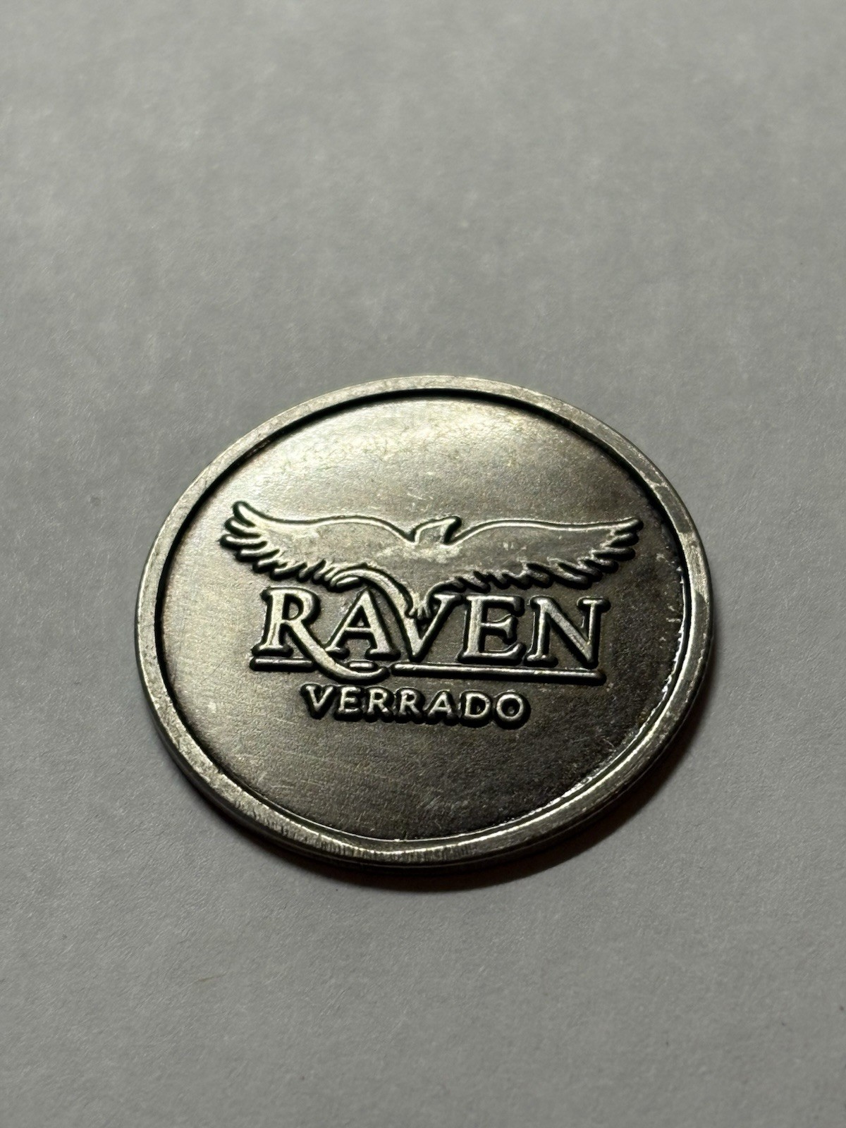 Rare Raven Golf Club At Verrado 1" Coin Style Golf Marker - Buckeye, Arizona