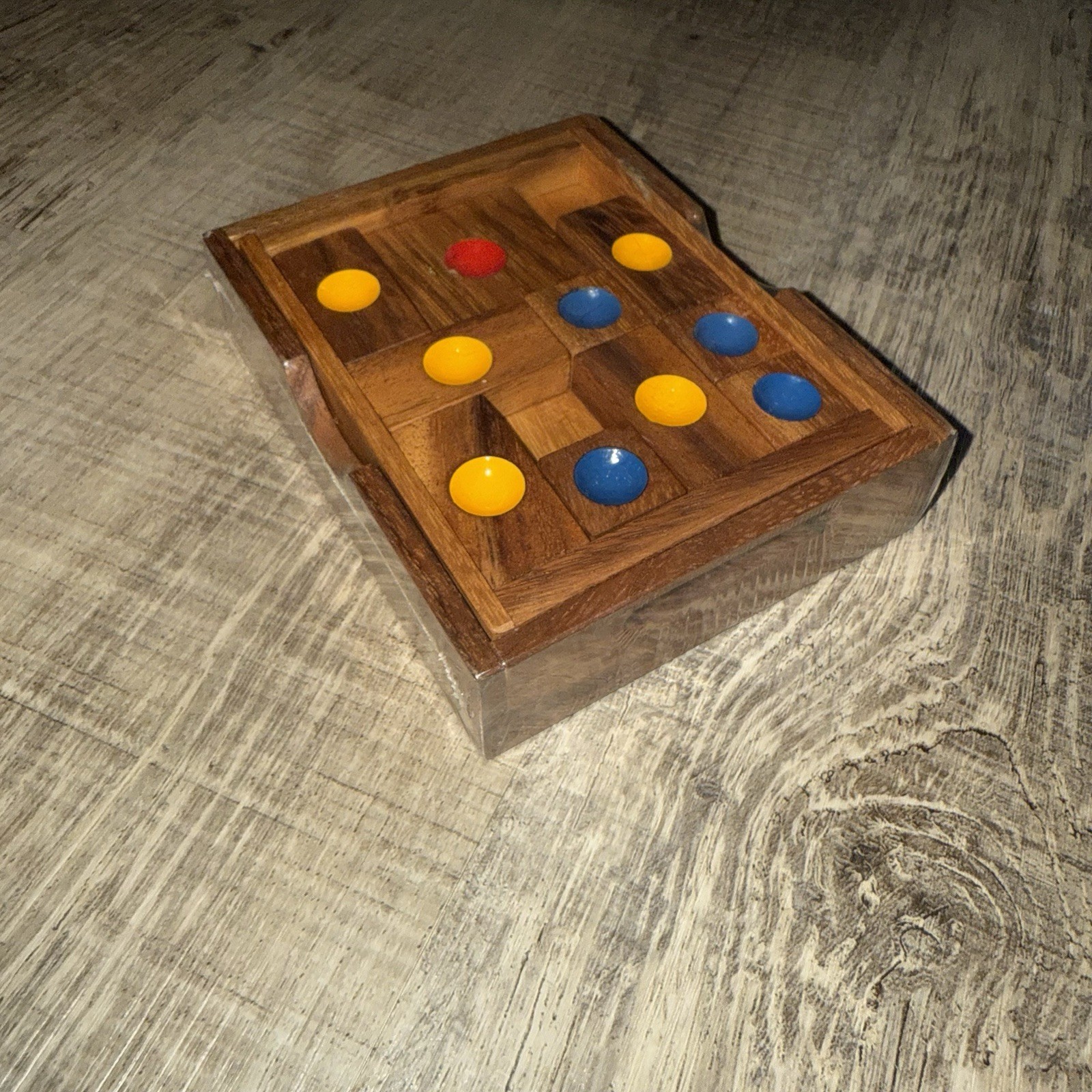 Setting Sun Game Wood Pieces Complete Game With Instructions Handmade Sealed