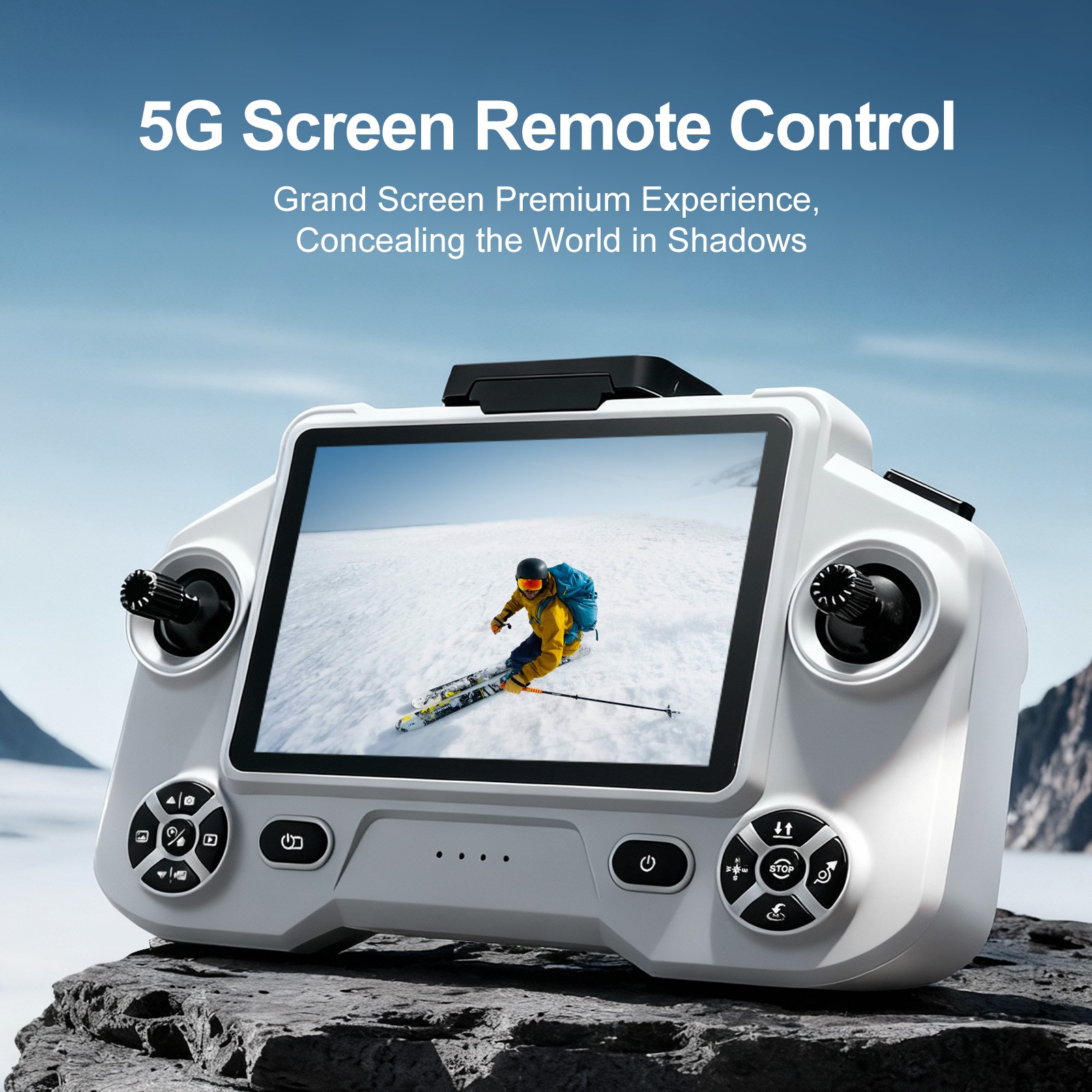YL059 GPS Return Drone 4K Camera Lightweight Foldable FPV Transmission w/ Screen