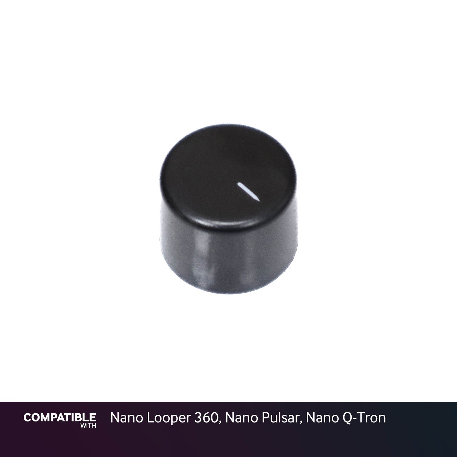 Electro-Harmonix Black Knob for Nano Looper 360, Nano Pulsar, Nano Q-Tron
