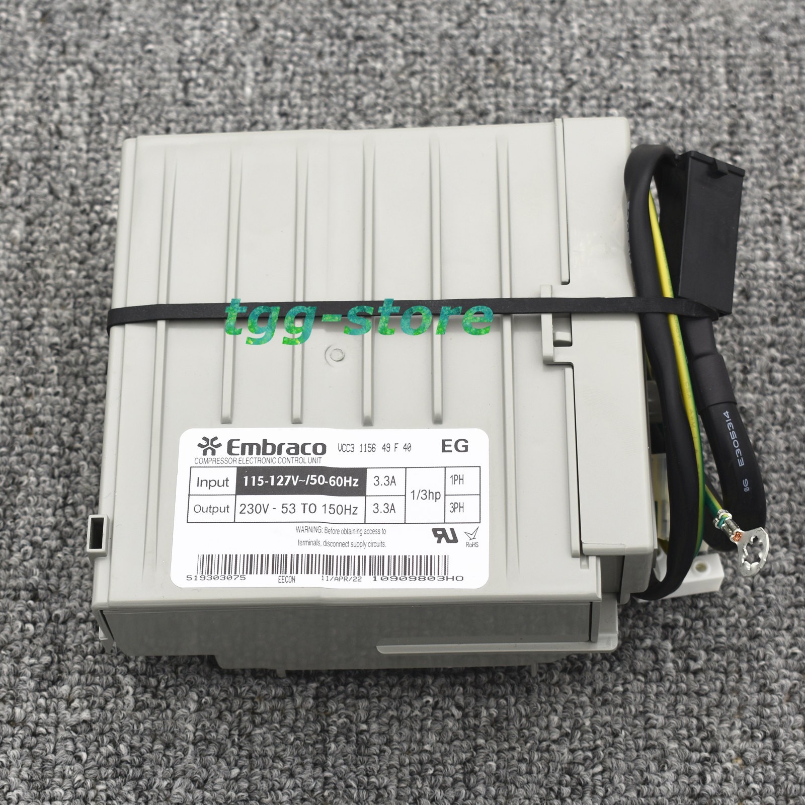 NEW Embraco Refrigerator Inverter Board FOR VCC3 1156 WR49X10283 AP5669522