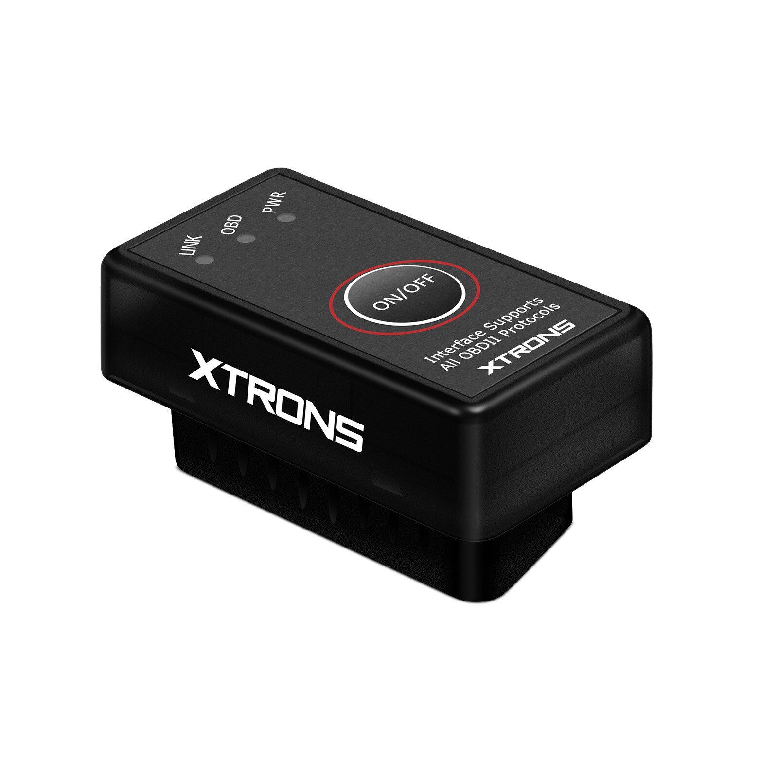 Mini Diagnostics Scanner OBD2 II Bluetooth Auto Power Switch Tools For Android
