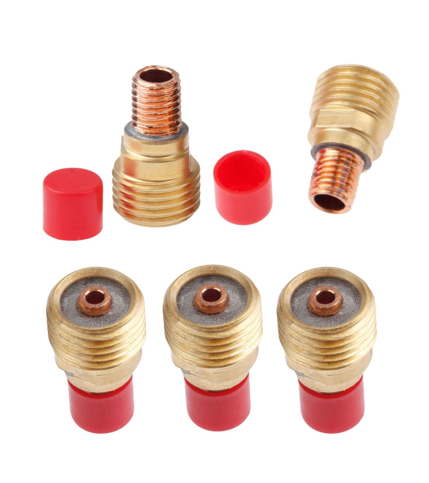 5PCS 45V44 2.4mm(3/32inch) Tig Welding Gas Lens Collet Body for TIG Welding T...