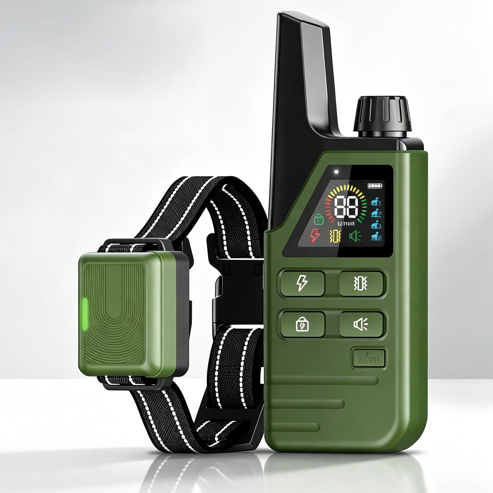 Dogs Shock Collar 4500FT Dog Training Collar with Remote Waterproof Rechargeable