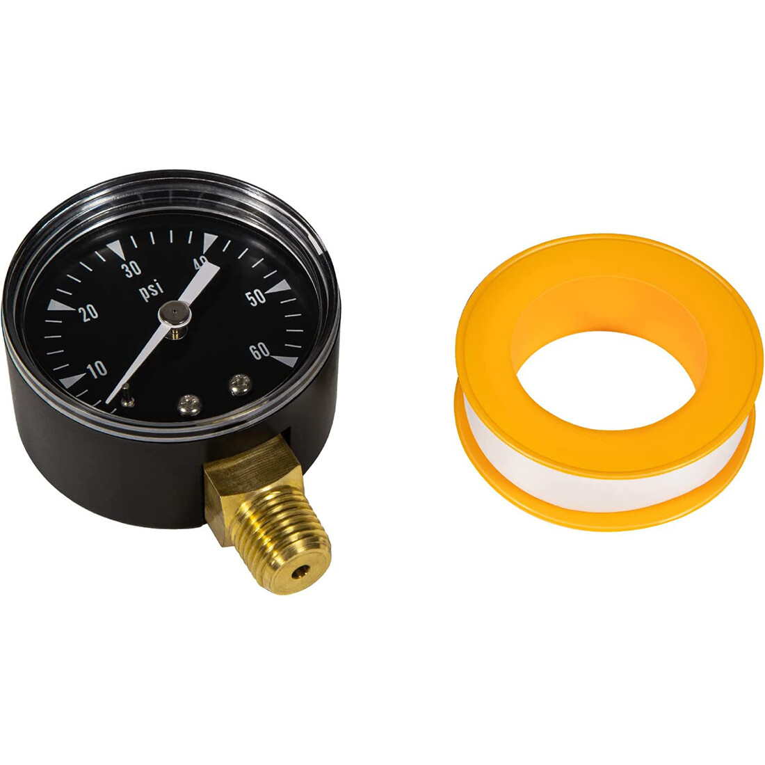 0-60 PSI Pressure Gauge R0556900 0.25" MPT for Zodiac Jandy CS CJ Series CS100