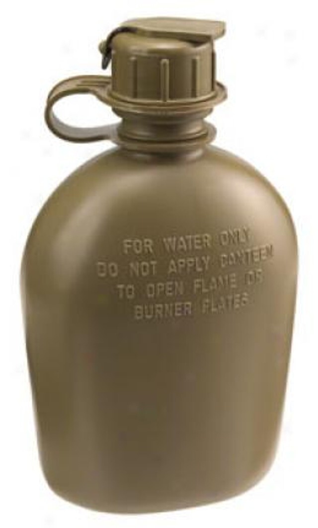 U.S. Armed Forces 1 Quart Canteen w/NBC Compatible Cap