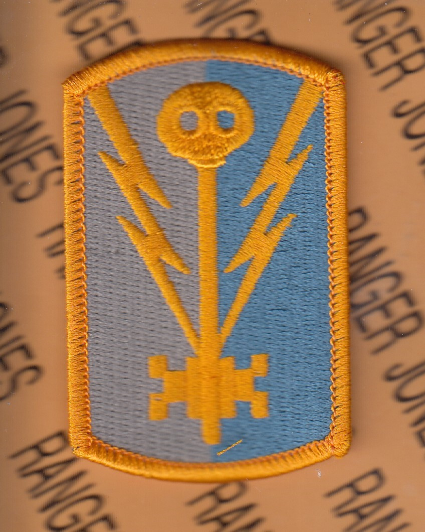 US Army 501st Military Intelligence MI Brigade ~3" uniform patch m/e
