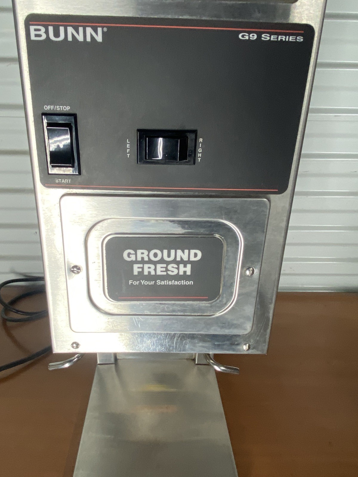 Bunn G9-2T HD Tall Commercial Coffee Grinder Dual Hopper