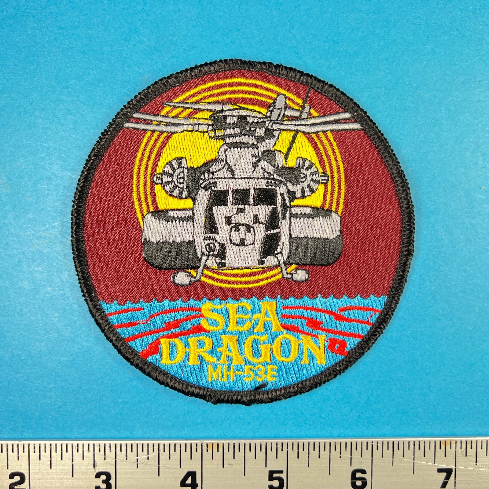 USN  MH-53E SEA DRAGON Helicopter Program patch