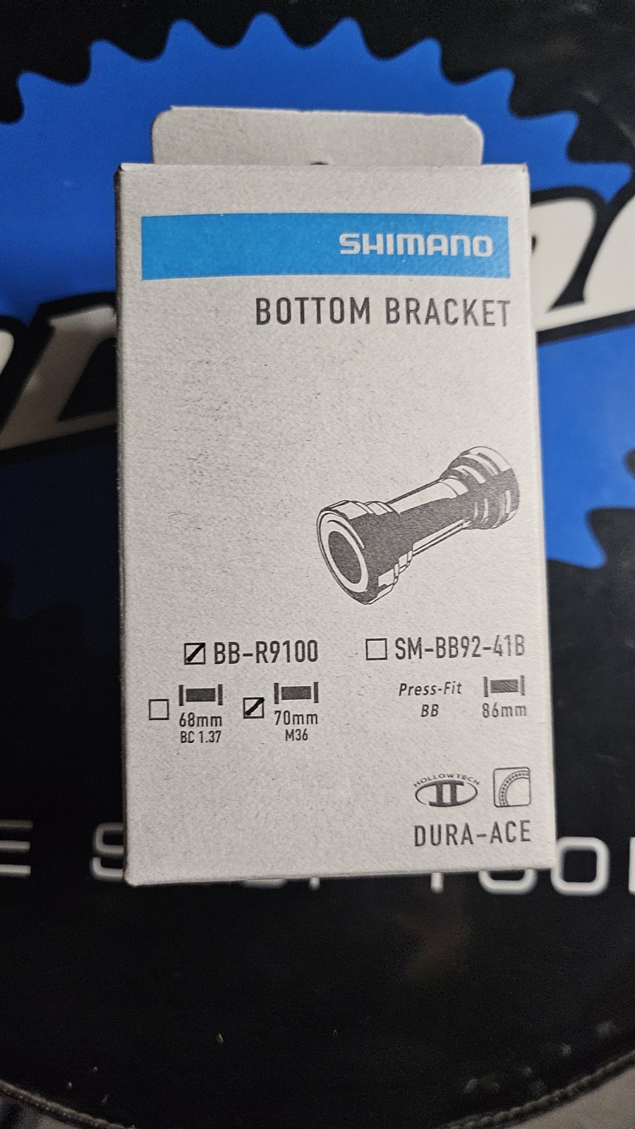 SHIMANO DURA-ACE Hollowtech II Italian BB - BB-R9100