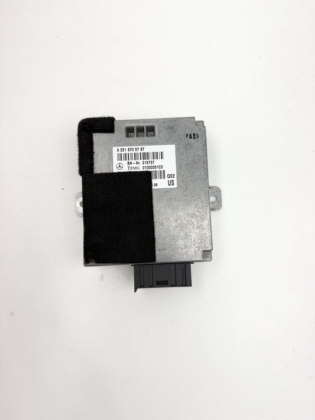 2007-13 MERCEDES W221 S550 GENUINE COMMUNICATION CONTROL MODULE OEM A2218705787