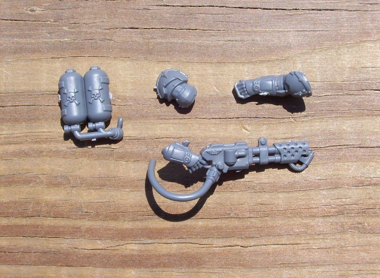 40K Astra Militarum Tempestus Scions Flamer Bits