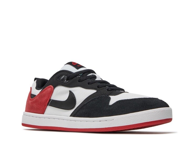 Men Nike Alleyoop SB Skateboard Shoes Sneakers White/Black/Univ. Red CJ0882-102