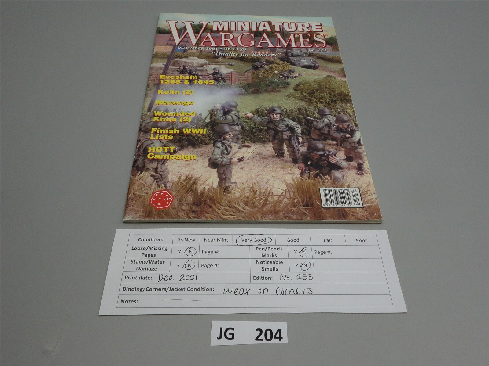 Miniature Wargames: Number 233