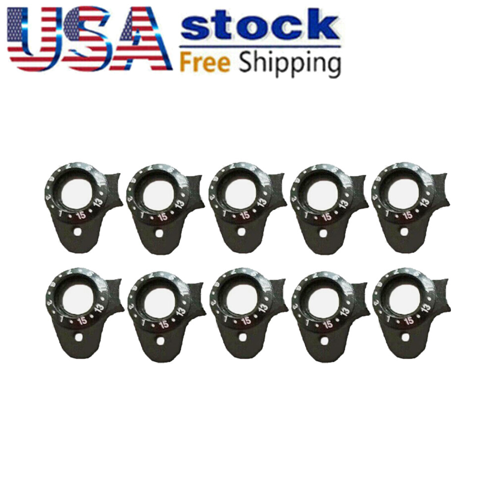 10Pack 16 channel  Top Escutcheon Plate Cover For CP200 CP040 Portable radio