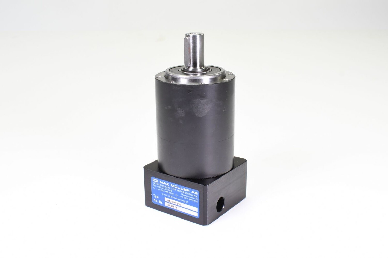 MAX MÜLLER MRP070-050, Planetary gearbox
