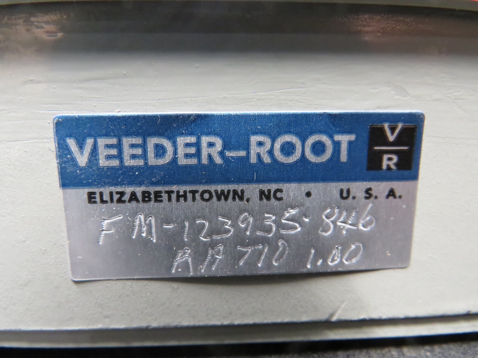 Veeder-Root 0123935-846 Counter